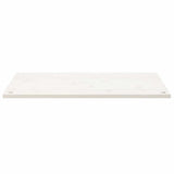 Desk Top White 100x50x2.5 cm Solid Wood Pine 824456