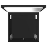 ZNTS 2 Piece Bathroom Furniture Set Black Engineered Wood 804774