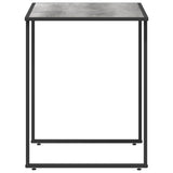 Garden Table Grey 100 x 55 x 70 cm Wood 42007553