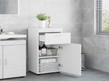 Bathroom Cabinet Set with Drawer TULUM White 37 x 31.5 x 82 cm 880341