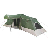 Family Tent with Roof Green and Grey 721 x 335 x 212 cm 4100670