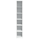 Highboard White 30x41x185 cm Engineered Wood 846411