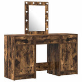 Dressing Table with Door Brown 50 x 41 x 135 cm Engineered Wood 3334258