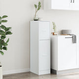 Apothecary Cabinet White 30x41x118 cm Engineered Wood 855160
