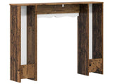 Fireplace Surround Old Wood 102 x 20 x 102 cm Engineered Wood 8006640