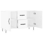 ZNTS Sideboard White 100x36x60 cm Engineered Wood 828164