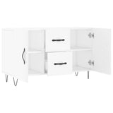 ZNTS Sideboard White 100x36x60 cm Engineered Wood 828164