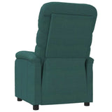 Recliner Chair Dark Green Fabric 342706