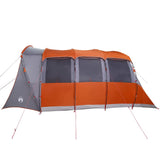 Family Tent with Roof Grey and Orange 576 x 325 x 213 cm 4100684