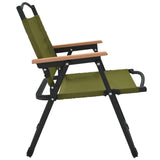 Camping Chair Set of 2 Green 319483