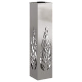 Solar LED Pathway Light 2 pcs Silver Stainless Steel 879804