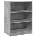 Wardrobe Concrete Grey 77x48x102 cm Engineered Wood 840824