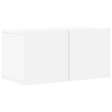 6 Piece TV Cabinet Set White Engineered Wood 3078698