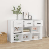 ZNTS Sideboard White 100x30x59.5 cm Engineered Wood 821004