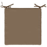 Seat Cushions SOEST 4 pcs 100% Polyester Taupe 50 x 50 x 7 cm 944558