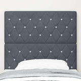 Headboard with Headboard Dark Grey 100 cm Faux Leather 3337753