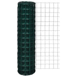 Euro Fence Steel 10x1.5 m Green 140575