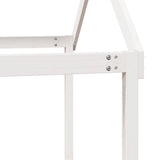 Bunk Bed without Mattress White 90x190 cm Single Solid Wood Pine 3282128