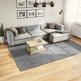 Shaggy Rug PAMPLONA High Pile Modern Grey 200x280 cm 375261