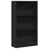 Bookcase Black 60x24x109 cm Engineered Wood 857804