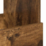 Magazine Rack 2 pcs Smoked Oak 35 x 30 x 45 cm 890977