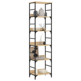 Bookshelf Sonoma Oak 50x33x188.5 cm Engineered Wood 835280