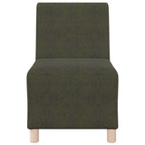 Modular Sofa Unit Armless 2 pcs Green 55 x 74 x 82 cm 3399791