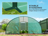 Polyethylene Upgraded Structure Walk-in Polytunnel Greenhouse, 6 x 3, Green T3398P317731