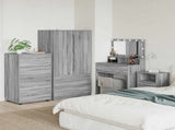 Storage Cabinets 60 x 48 x 105 cm Engineered Wood Grey Sonoma 3406241