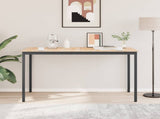 Bar Table Natural 180 x 90 x 105 cm Solid Pine Wood 892811