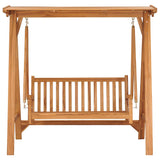 Swing Bench 174 cm Solid Teak Wood 316629