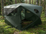 Hunting Tent Army Green 143 x 143 x 165 cm Polyester and Steel 42028723