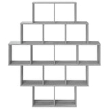 Wall Shelf Grey Sonoma 120 x 20 x 136 cm Engineered Wood 8012161