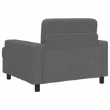 Armchair Dark Grey Fabric 42043455