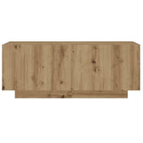 Bedside Cabinet Artisan Oak 100x35x40 cm Engineered Wood 3329174
