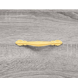 Highboard Grey Sonoma 69.5x34x180 cm Engineered Wood 3189491