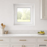 Basement Window RISOR 70 x 70 cm PVC and Glass 42047874