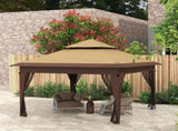 3 x 3 Pop Up Gazebo with Mosquito Netting, 1 Person Easy up Marquee Party Tent with 1-Button T3398P315964