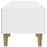 TV Cabinet 147 x 34.5 x 30 cm White Engineered Wood 895165