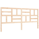 Bed Frame without Mattress Super King Size Solid Wood Pine 3193091