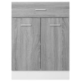 Drawer Bottom Cabinet Lyon Grey Sonoma 60x46x81.5 cm Engineered Wood 815577