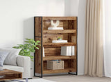 Book Cabinet 2 pcs Old Wood 80 x 30 x 155 cm Engineered Wood 3403008