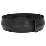 Garage Floor Seal Black 74 x 20 mm 5.5 m EPDM Rubber 42038271
