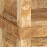 Bookshelf 50x30x180 cm Solid Mango Wood 247329