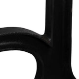 Coffee Table Legs 2 pcs with Arched Base A-Frame Cast Iron 245430