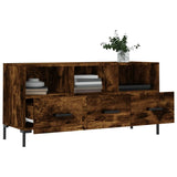 TV Cabinet Smoked Oak 102x36x50 cm Engineered Wood 829041