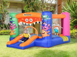 Bouncy Castle Inflatable Basket Trampoline Slide Monster Design 180 x 250 x 175 T3398P347540