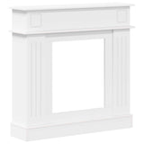 Fireplace Surround White 102 x 26 x 100 cm Engineered Wood 8006642