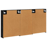 Bathroom Cabinet Set 3 pcs 140 x 14.5 x 70 cm Engineered wood 3403777
