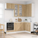 Kitchen Unit LYON 8 pcs Sonoma Oak Engineered Wood 3438517